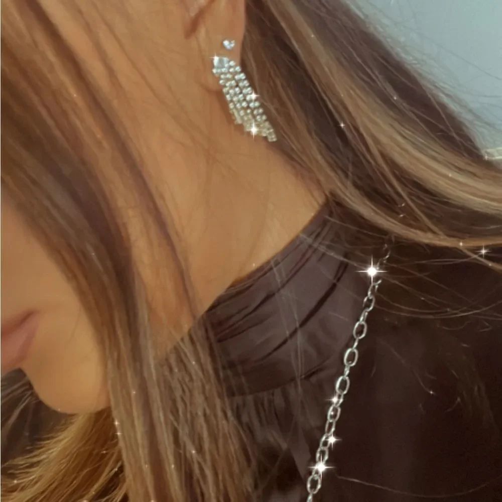 Waterfall earrings - Picture 1 of 2